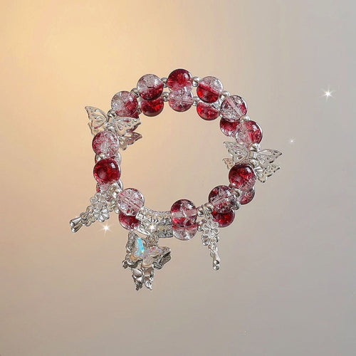 Chinese Style Butterfly Beaded Bracelets